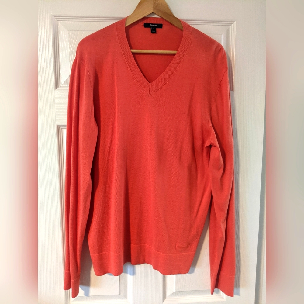 Façonnable Sweater Orange/Salmon